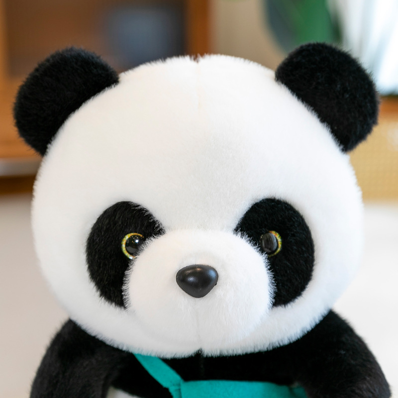 Panda plush toy, cute national treasure, simulated panda doll, birthday gift, sleeping pillow Specification drawing