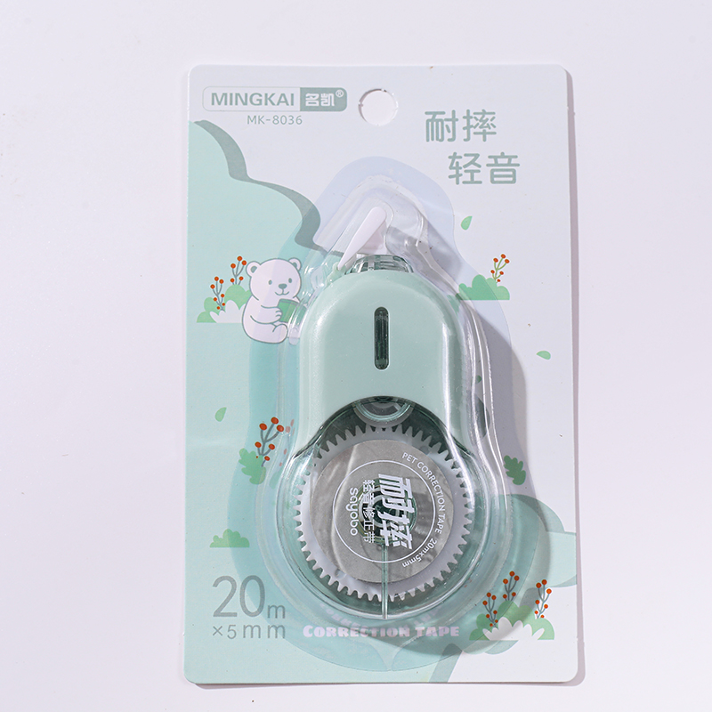 MK-8036 20-meter high-quality correction tape PET transparent continuous tape correction tape, student-specific correction tape factory direct sales Application Scenario