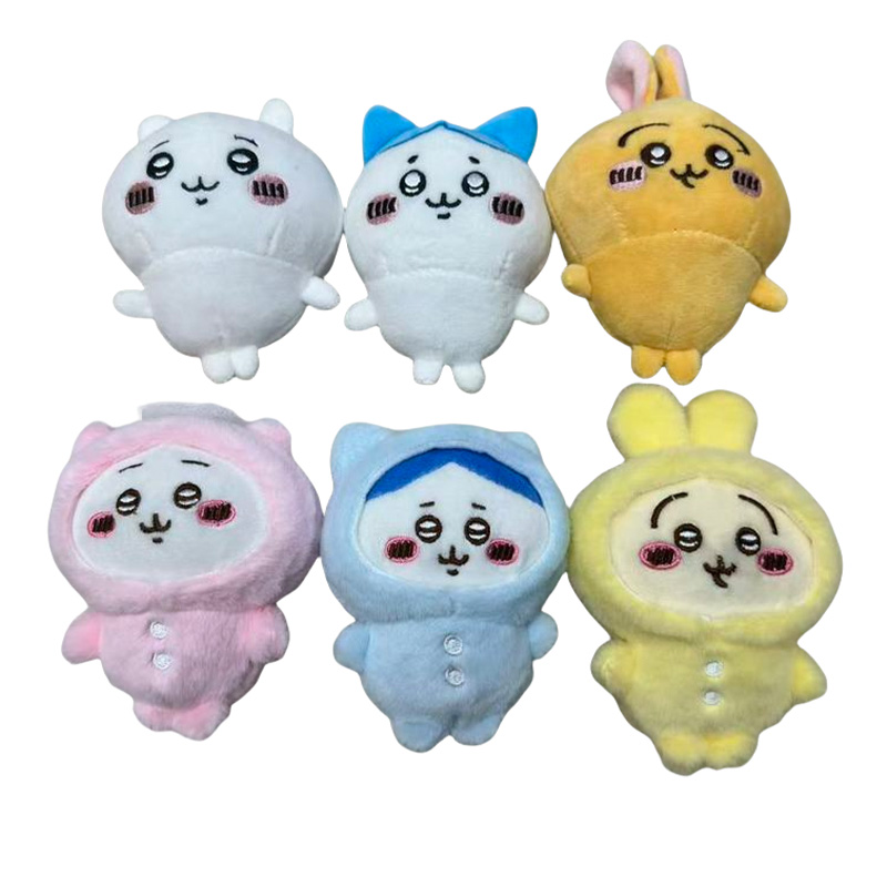 Jiikawa wears clothes and hats, Ushaqi plush toys, souvenirs, creative dolls, cartoon accessories, pendants, plush toys, keychains, cloth dolls, pendants, cute decorations, gifts, claw machine factory direct sales Item Picture