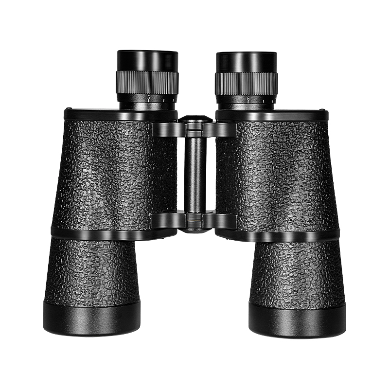 63-Type 15X50 High-End Binoculars, Metal Outdoor Low-Light Night Vision High-Definition High-Magnification Eyepiece Sulfurized Skin Binoculars Item Picture