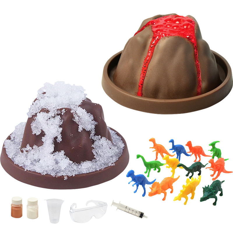 Children's science experiment cross-border toy set, student diy handmade volcanic eruption science experiment toy wholesale Item Picture