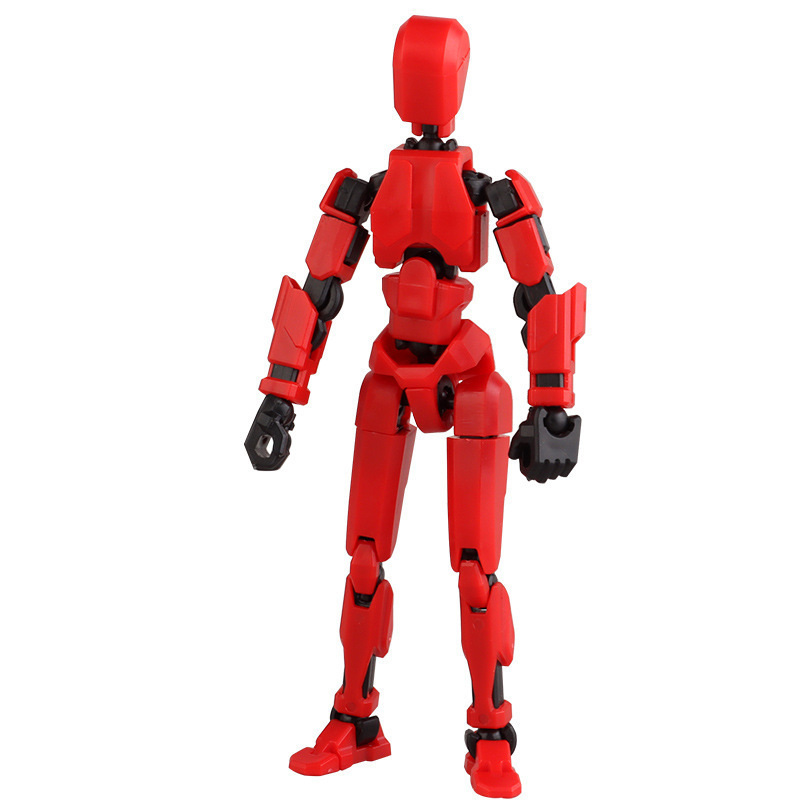 Cross-border bestseller articulated action figure 3d printed third-generation lucky doll, stress-relieving magic tool manufacturer wholesale Item Picture