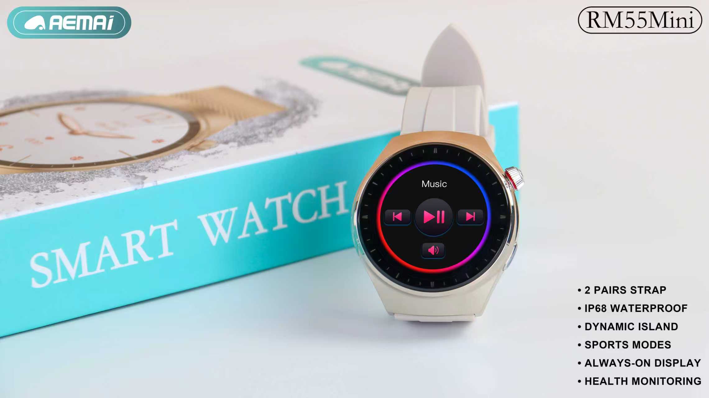Cross border smartwatch deportes al aire libre bluetooth llamada hd pantalla grande detección de frecuencia cardíaca reloj deportivo de disco reloj inteligente Specification image