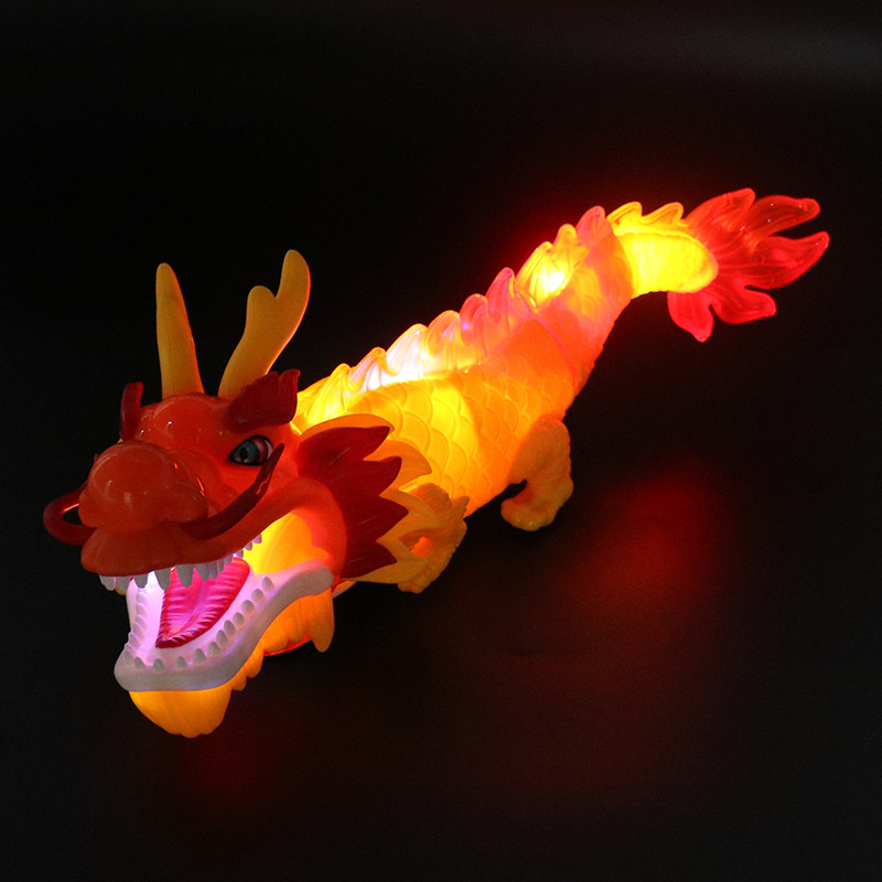 Cross-border bestseller, universal electric swing dragon dance, light and music, Dragon Year Gift, educational national treasure, dragon dance electric toy Application Scenario
