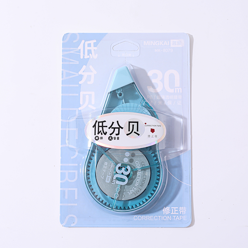 MK-8079 30-meter high-quality correction tape PET transparent continuous tape correction tape, student-specific correction tape factory direct sales Application Scenario