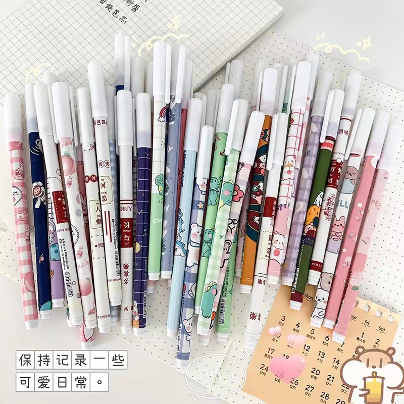 Cap erasable gel pen, high appearance level, student learning supplies, children's writing pen, wholesale in stock, notebook gel Specification drawing