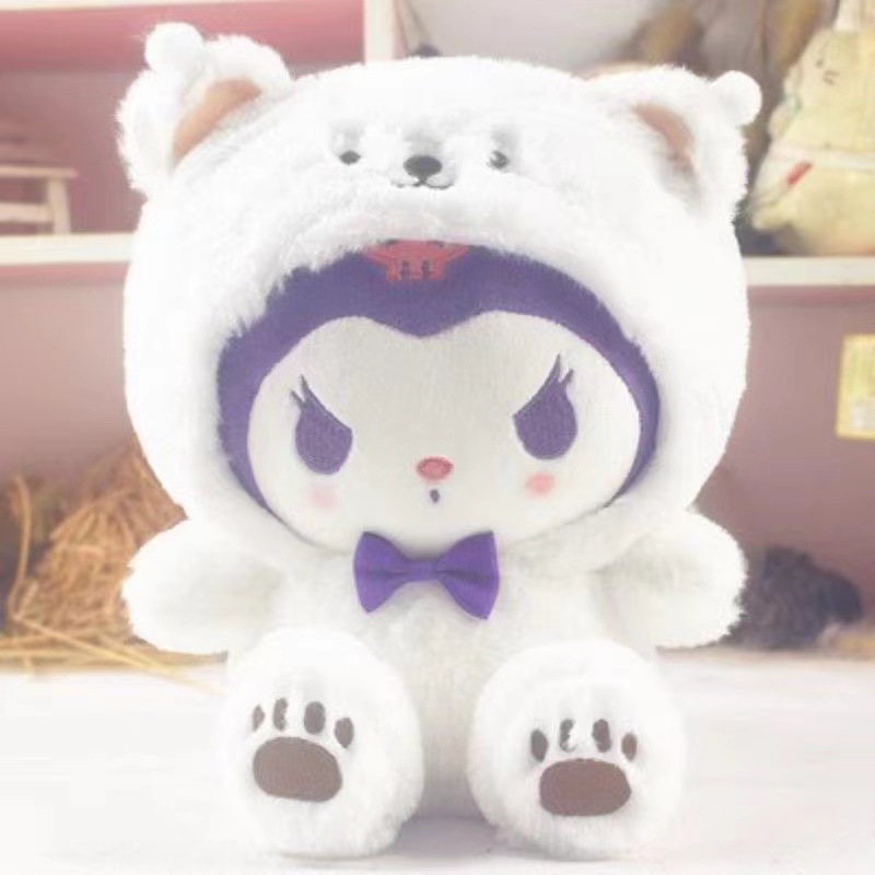 Dolls, plush toys, cross-border souvenirs, wedding gifts, scattered plush toys, transformed into cinnamon dog toys Specification drawing
