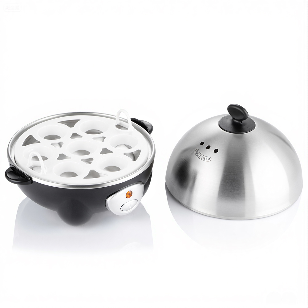RAF European-style egg cooker, fully automatic for home use, one-click operation for multiple eggs, egg steaming wonder, soft-boiled eggs, hot spring eggs Item Picture