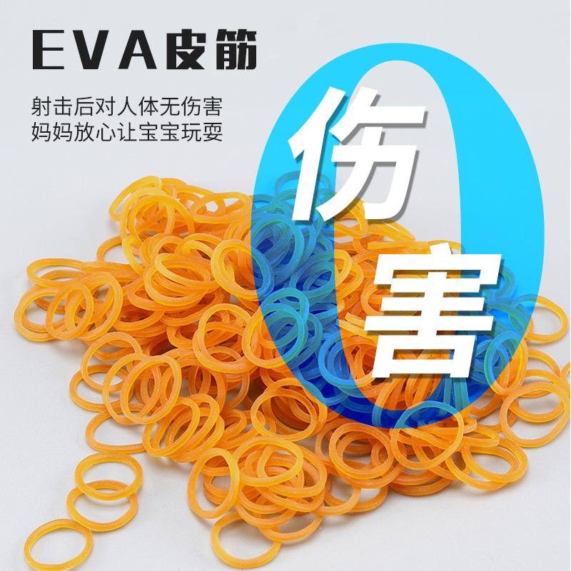 Cross-border children's simulated metal rubber band gun toy gun, continuous rubber band gun, boys' competitive shooting gift wholesale Application Scenario