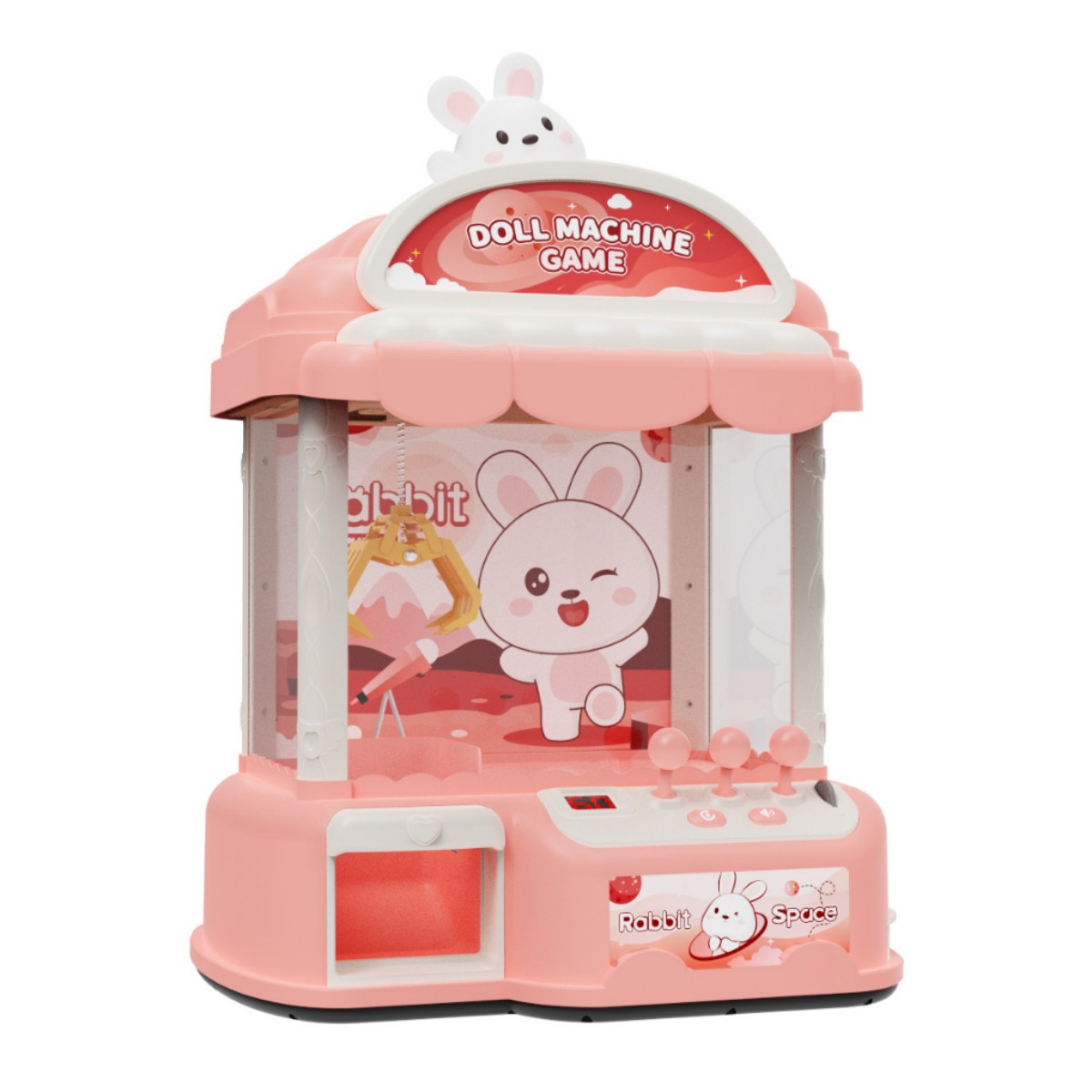 New children's claw machine, home doll gacha machine toys, small and mini new birthday toys and gifts for the festival Item Picture
