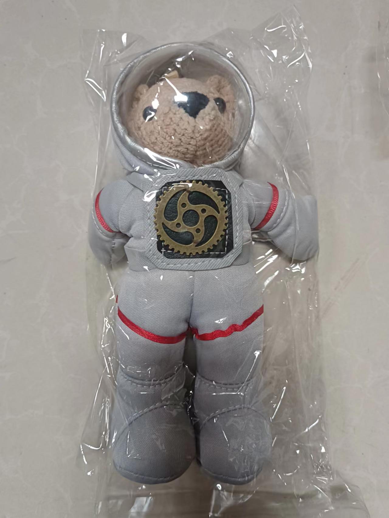 High-end gift plush toy figurines, aerospace teddy bear dolls, creative new astronaut dolls full figure