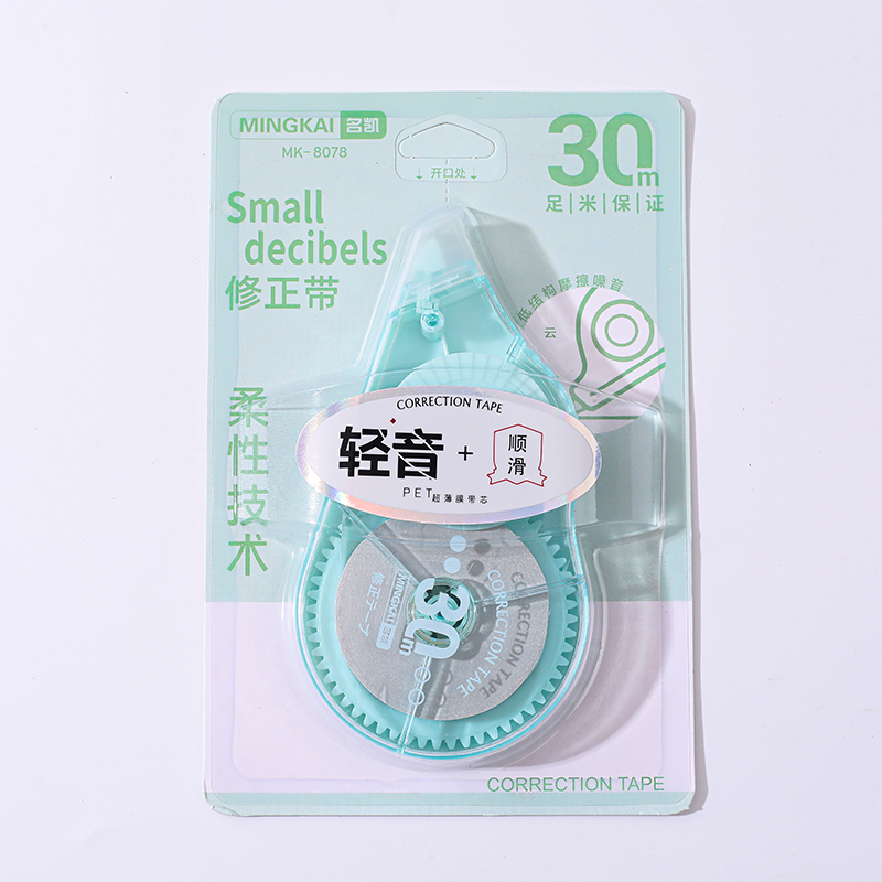 MK-8078 30-meter high-quality correction tape PET transparent continuous tape correction tape, student-specific correction tape factory direct sales Item Picture