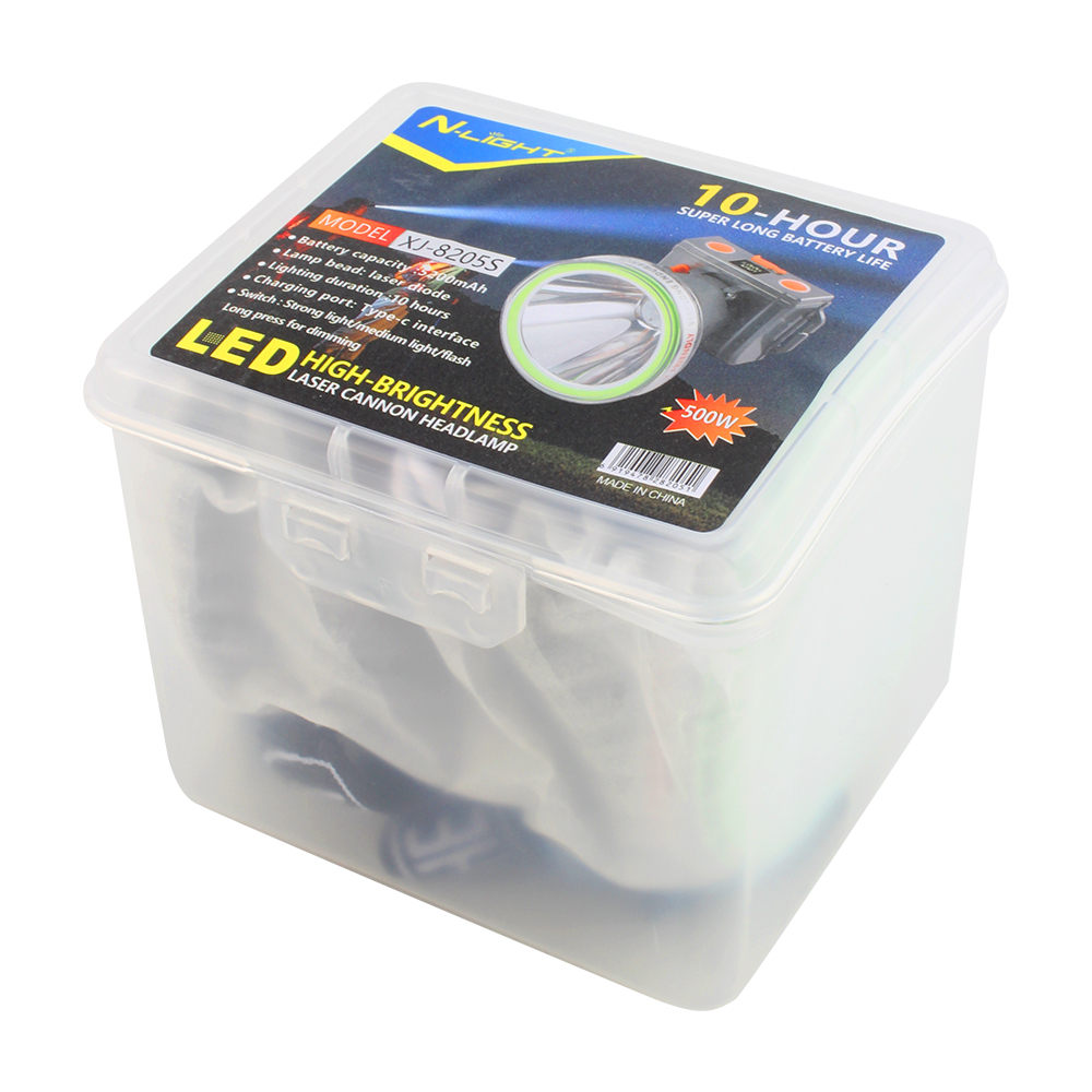 KINSACH Star Source TYPE-C Rechargeable Plastic Rechargeable White Laser Headlamp Application Scenario