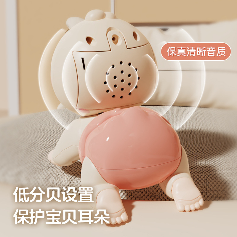 Baby crawling music, electric toy, crawling doll, guiding baby's intelligence, 6-8 months early education enlightenment Specification drawing