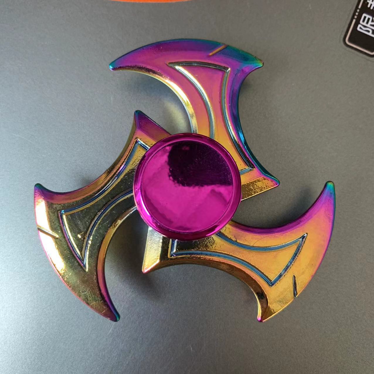 Factory wholesale alloy fidget spinners, colorful fidget spinners, stress-relieving fidget spinners, night market street stalls and small commodities Application Scenario