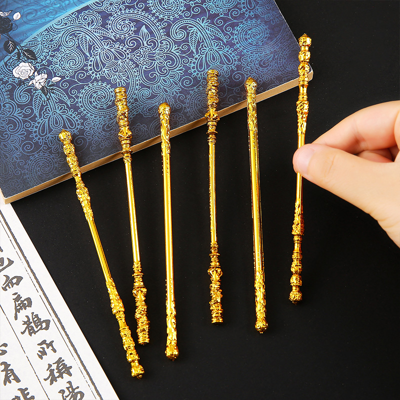 Wukong Ruyi Golden Hoop Rod Game peripheral mini all-metal handicraft display model display, kindergarten gift Application Scenario
