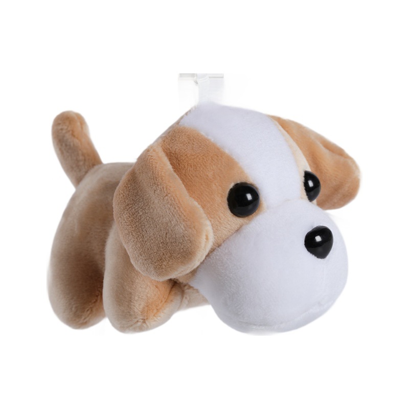 Wholesale of cute internet-famous pug dog plush toys, small dog dolls, keychains, schoolbags, clothing accessories, and figurines Item Picture