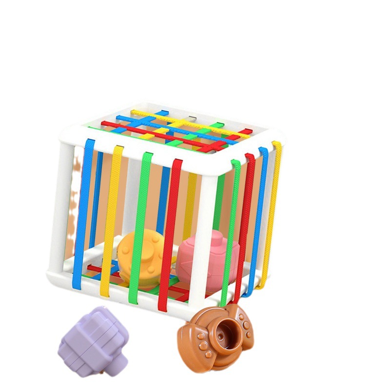 Cross-border infant and toddler early education building blocks, Sesaile, are cognitive and sensory educational toys for 0-3-year-old babies to hold by hand Item Picture
