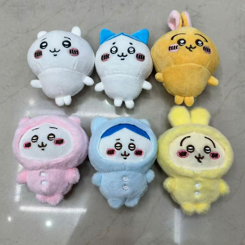 Jiikawa wears clothes and hats, Ushaqi plush toys, souvenirs, creative dolls, cartoon accessories, pendants, plush toys, keychains, cloth dolls, pendants, cute decorations, gifts, claw machine factory direct sales details Picture