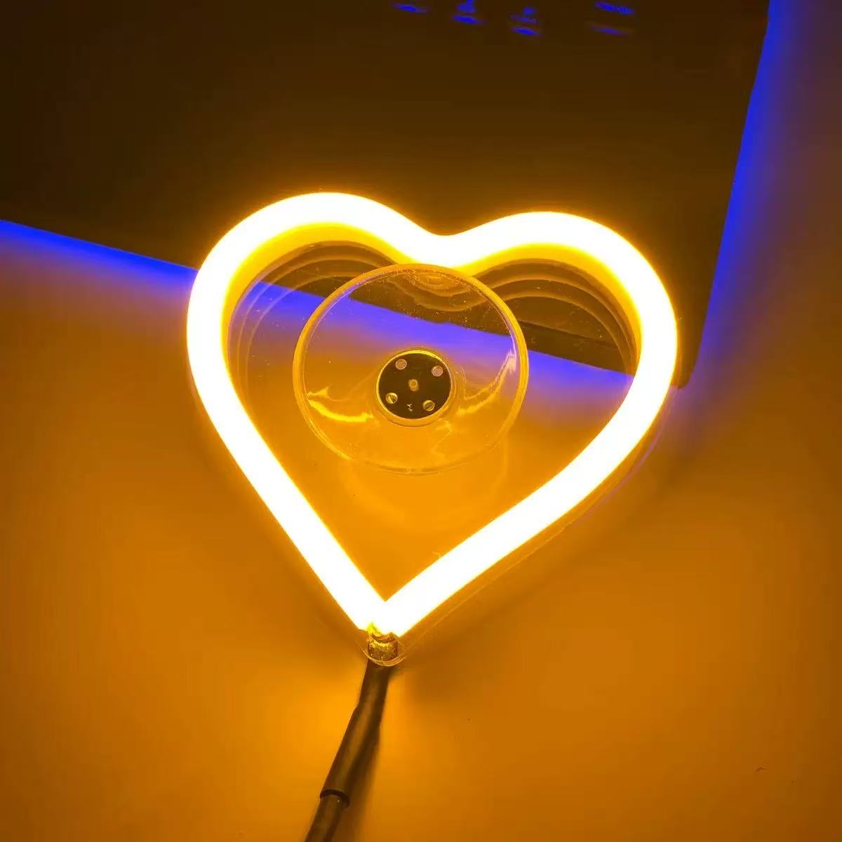 Automobile LED lights, decorative lights, USB color lights, glass translucent lights, interior decorative lights Item Picture
