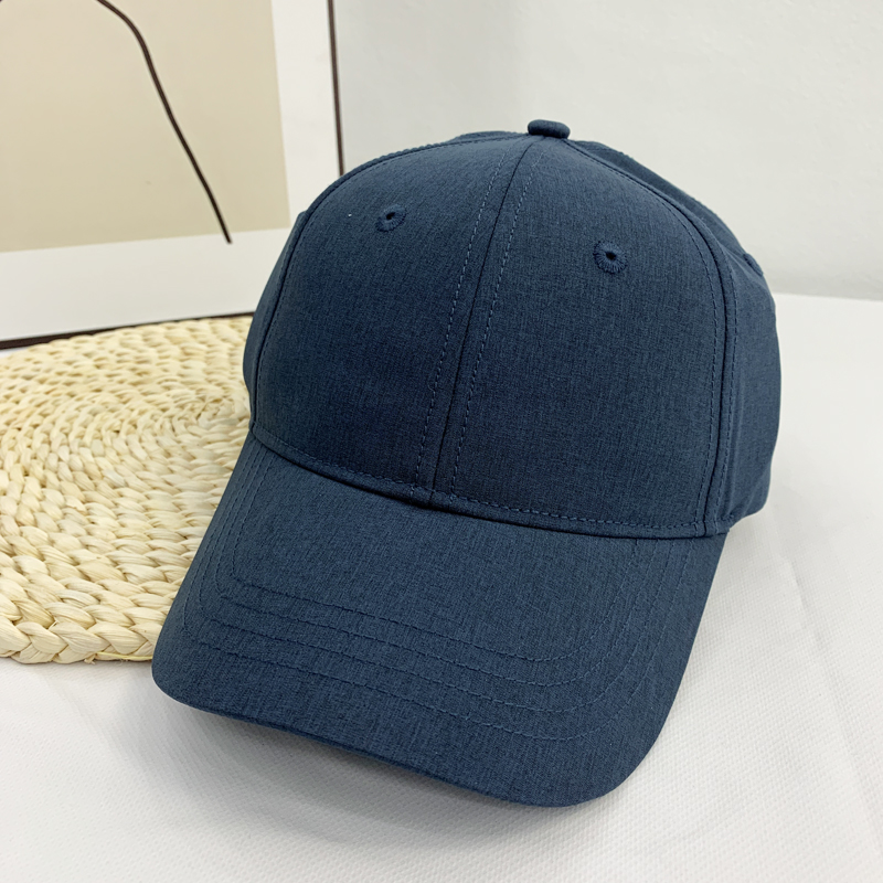 Multi-color available solid color baseball caps, unisex casual sunshade baseball caps, fashionable and versatile adult outdoor sun protection caps details Picture