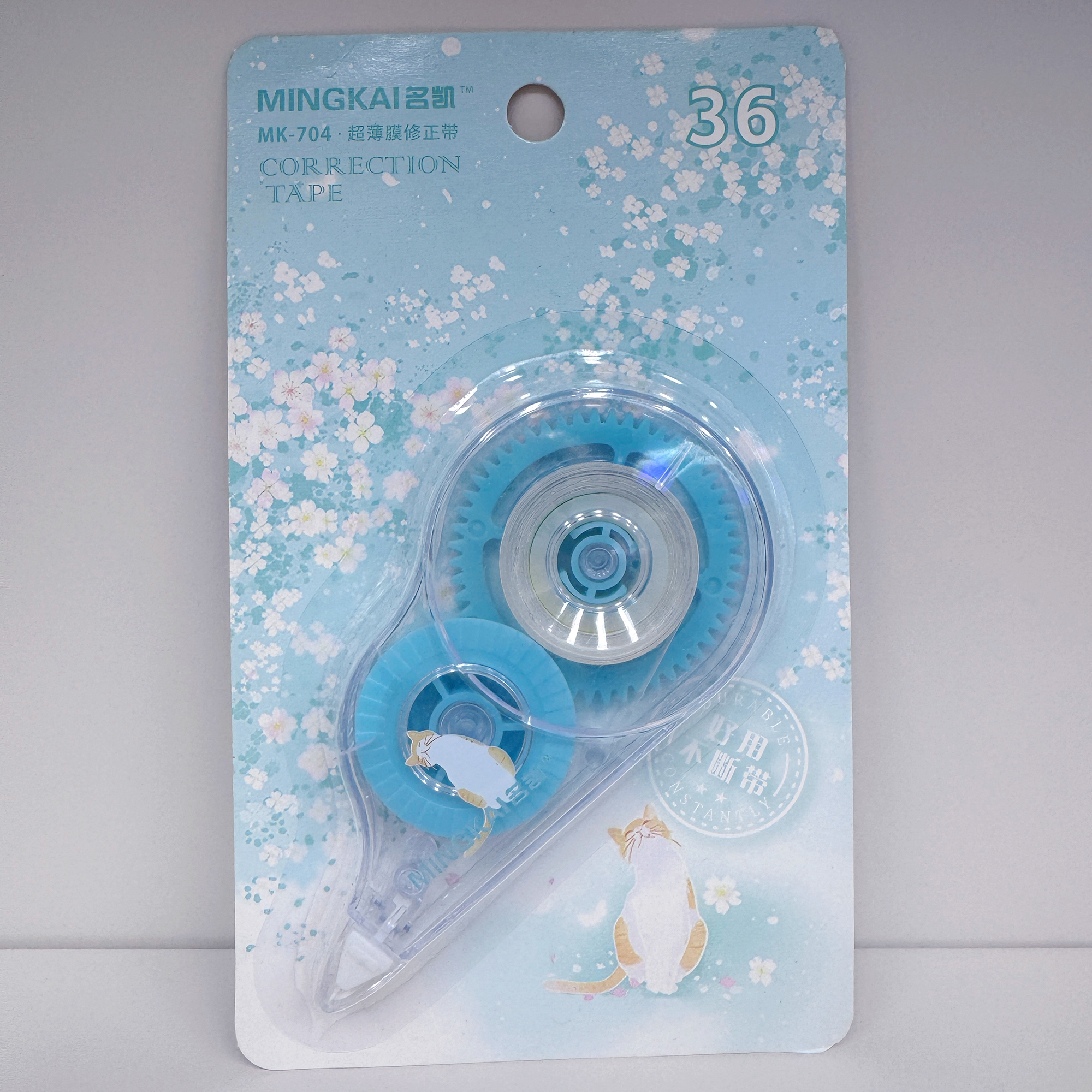MK-704 full-meter high-quality correction tape 36 PET transparent continuous tape correction tape, student-specific correction tape factory direct sales details Picture