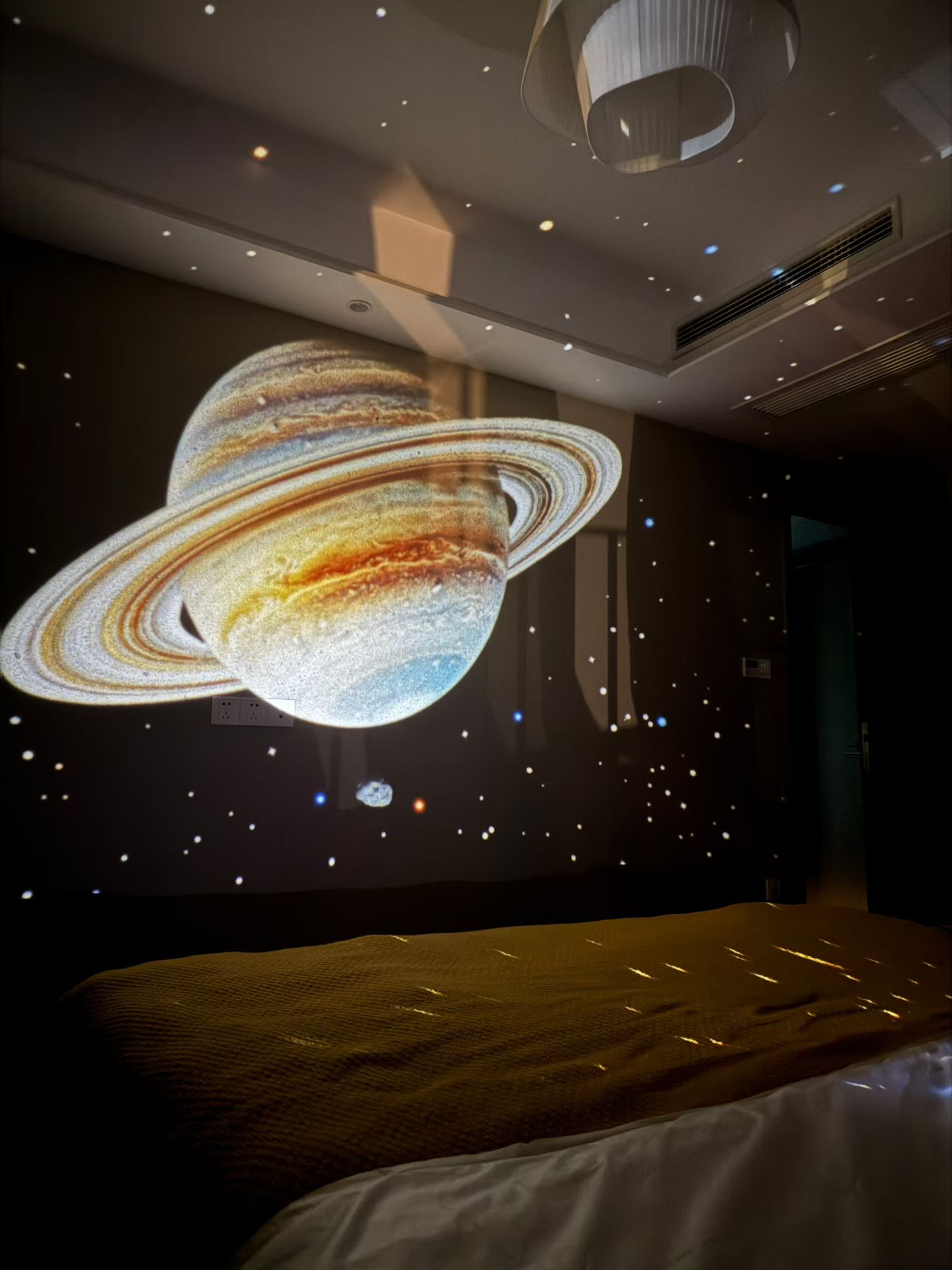 星空投影灯细节图
