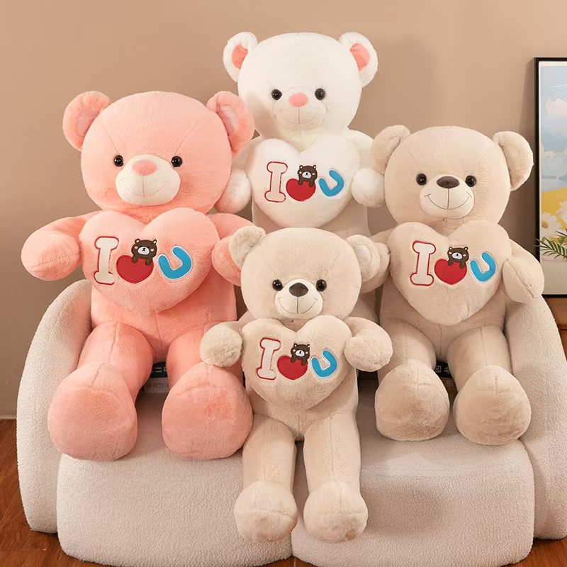 High-quality plush toys, multi-functional figurines, cute pink little bears Specification image