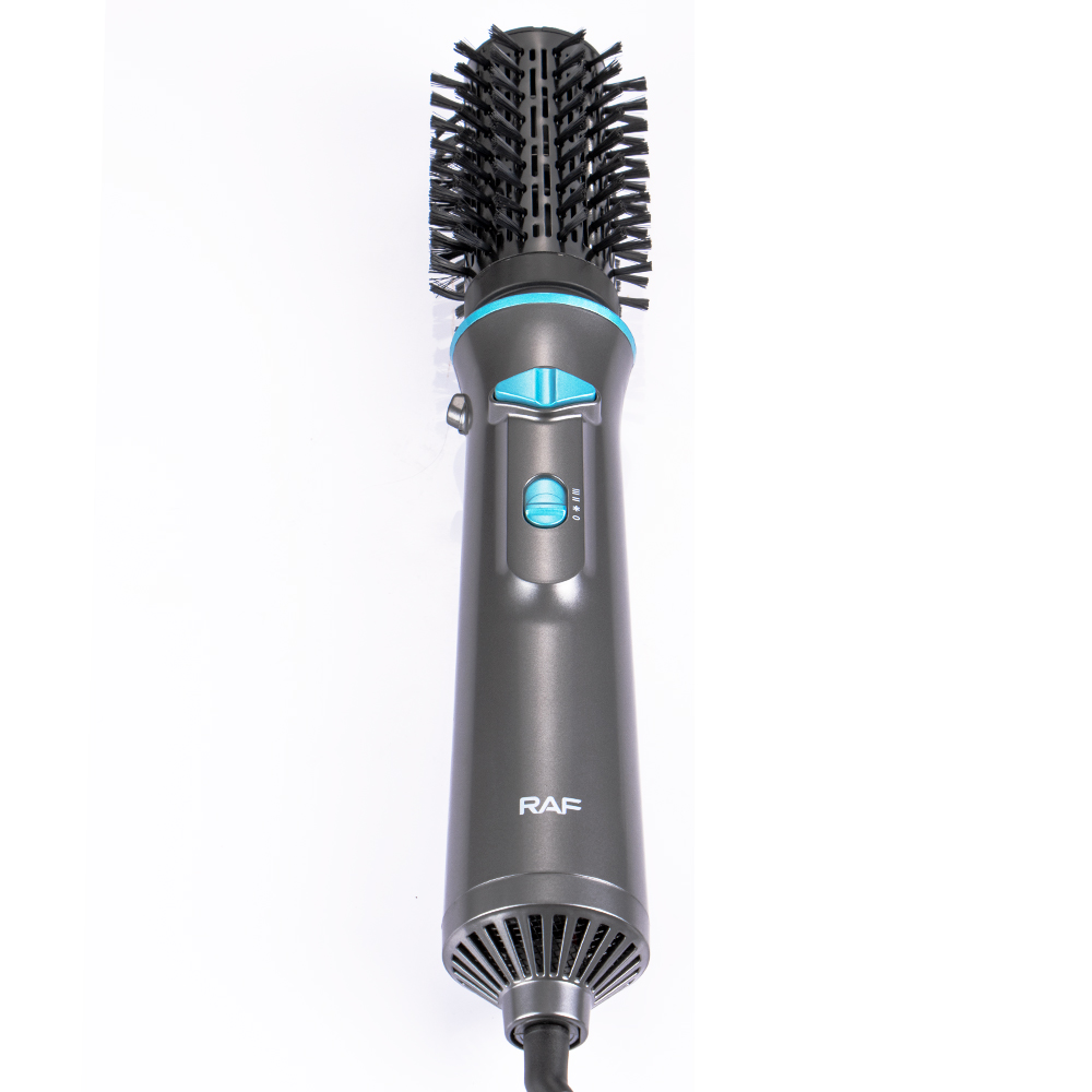 RAF European standard cross-border hot air comb for home use, women's beauty and hair care dry curling straight 2in1, electric curling iron details Picture