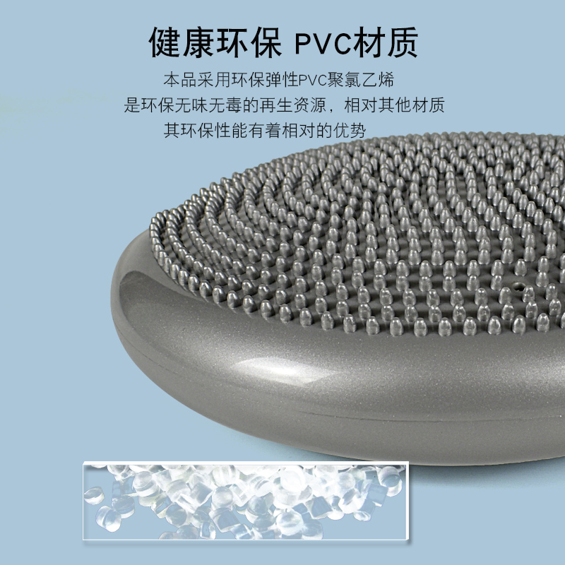 Yoga balance air cushion, fitness massage balance ball, children's sensory integration balance plate, ankle rehabilitation training balance cushion Application Scenario