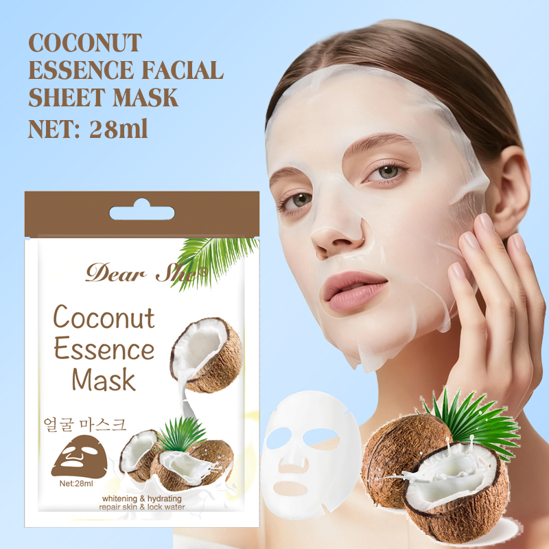 Dear she Coconut Milk Essence Hydrating, Moisturizing, Nourishing and Repairing Facial Skin Care Smooth Mask is selling well in Southeast Asia foreign trade Factory thumbnail