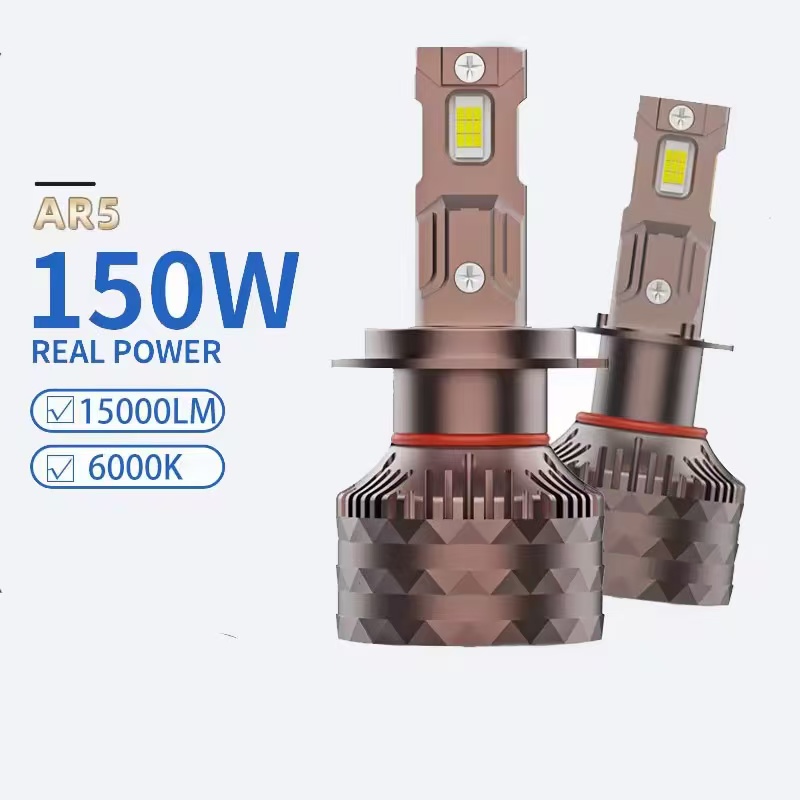 A80 automotive LED headlights, high beams, spotlights, 150W spotlights, H1, H11, H4 high-power high beams pic 3