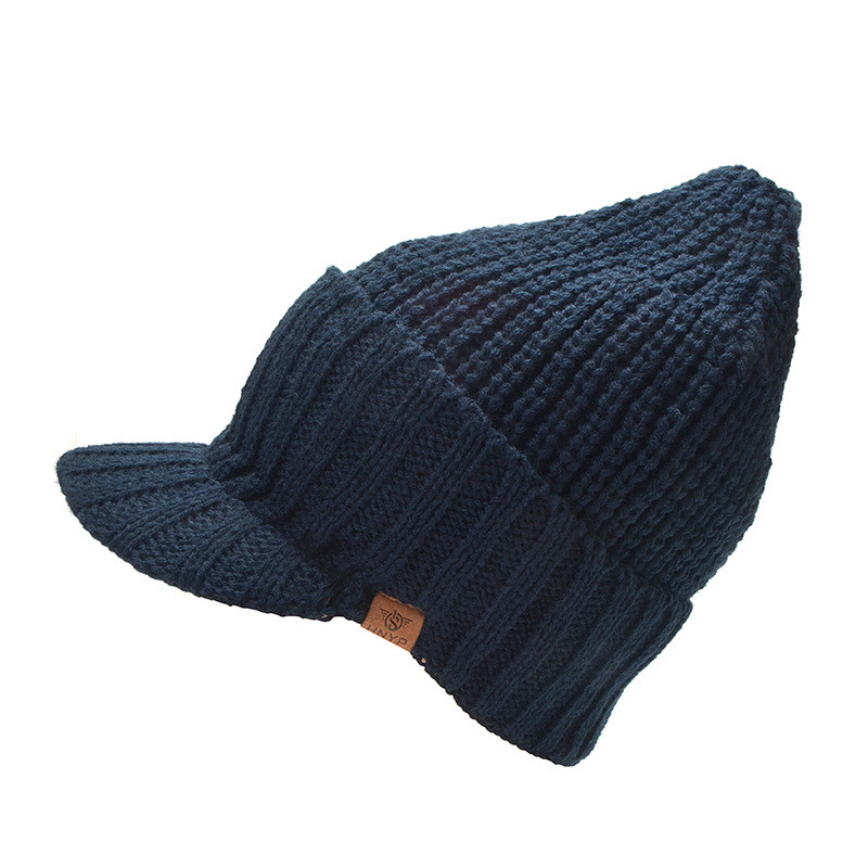 Cotton hat, men's winter outdoor thickened warm neck and ear protection professional one-piece cap, unisplendable knitted woolen cap, knitted cap Application Scenario