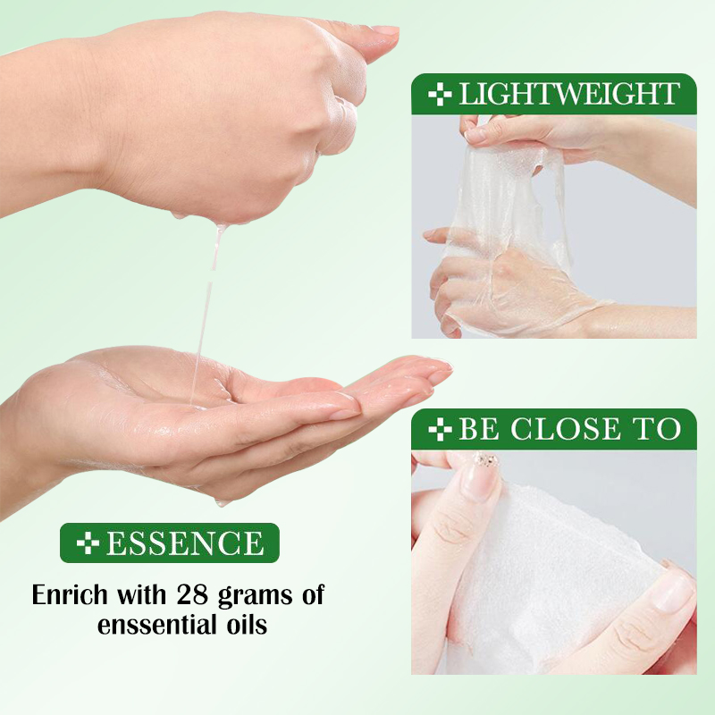 Dear she Aloe Vera Essence Hydrating, Moisturizing, Nourishing and rejuvenating Facial Mask for cross-border factory hot sales, customizable Application Scenario