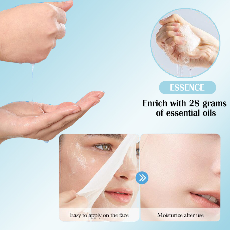 Dear she Coconut Milk Essence Hydrating, Moisturizing, Nourishing and Repairing Facial Skin Care Smooth Mask is selling well in Southeast Asia foreign trade Factory Specification drawing