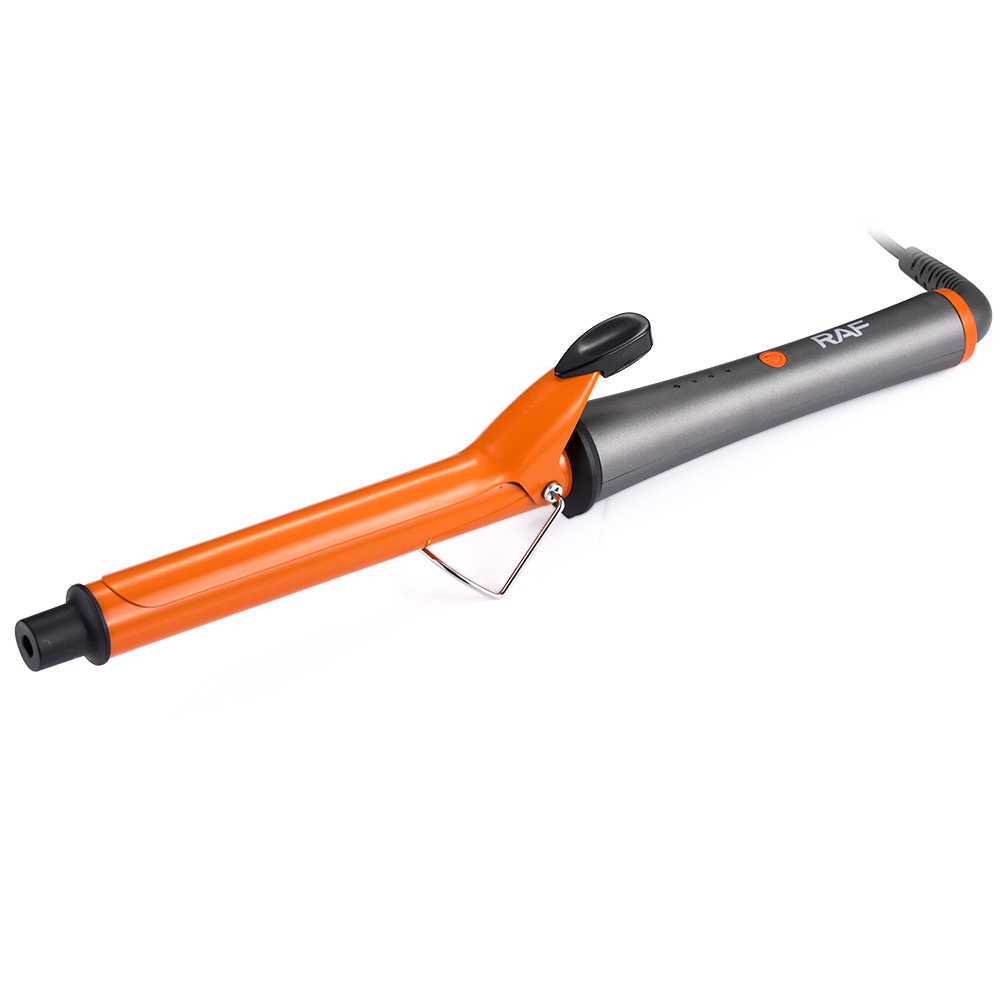RAF European Standard cross-border temperature-adjustable curling iron, hair straightener, ceramic splint, dry and wet hair straightening and curling dual-purpose, inner button bangs R0423 Specification drawing