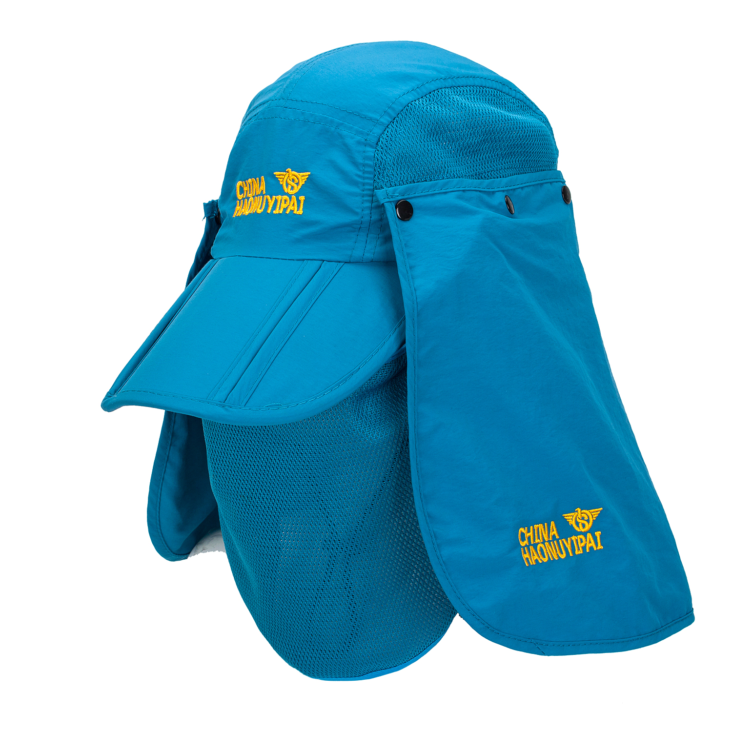 Yiwu quality goods Haonu Yipai Spring and Summer outdoor sun protection headscarf accessories, sun hats, fishing hats, suitable for both men and women, breathable, fashionable and versatile. 1006/38619 Item Picture