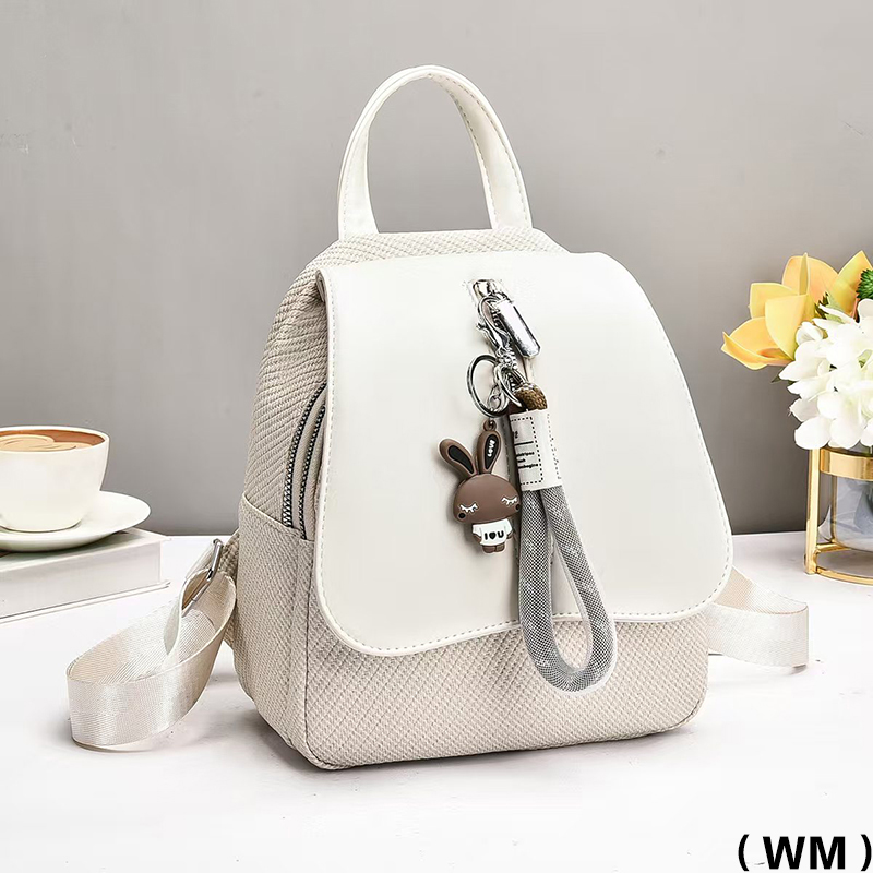 梅方箱包一鼎包业新款女士背包软皮大容量双肩包