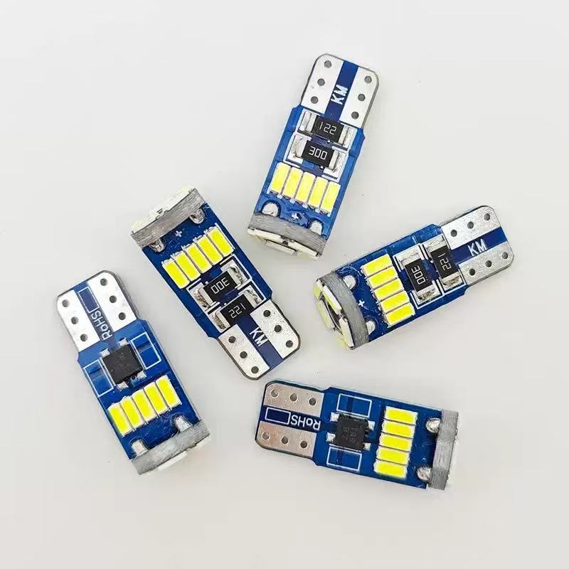 Car LED reading light, high-brightness ceiling light, 12V interior ambient light, white light, ice blue light Item Picture
