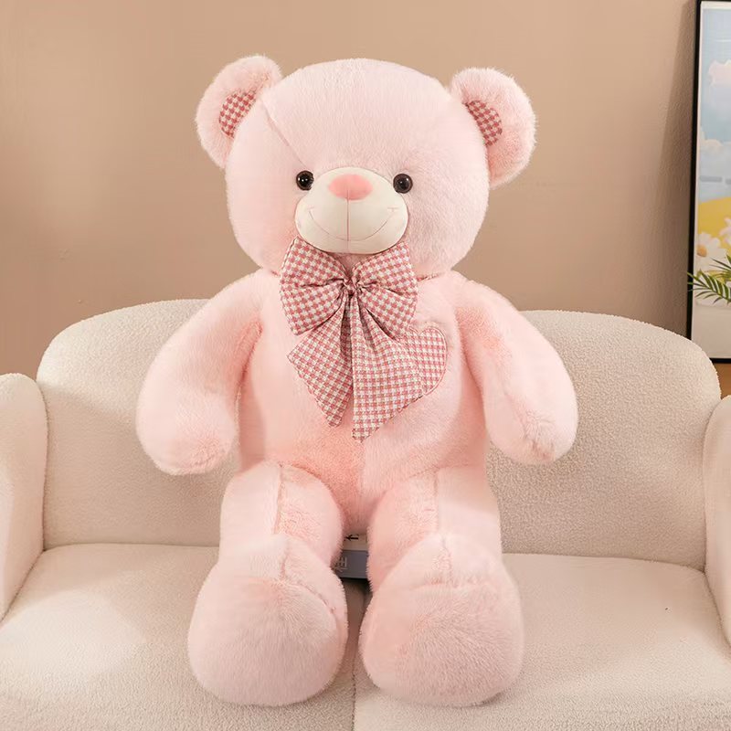 High-quality plush toys, multi-functional figurines, cute pink little bears details Picture