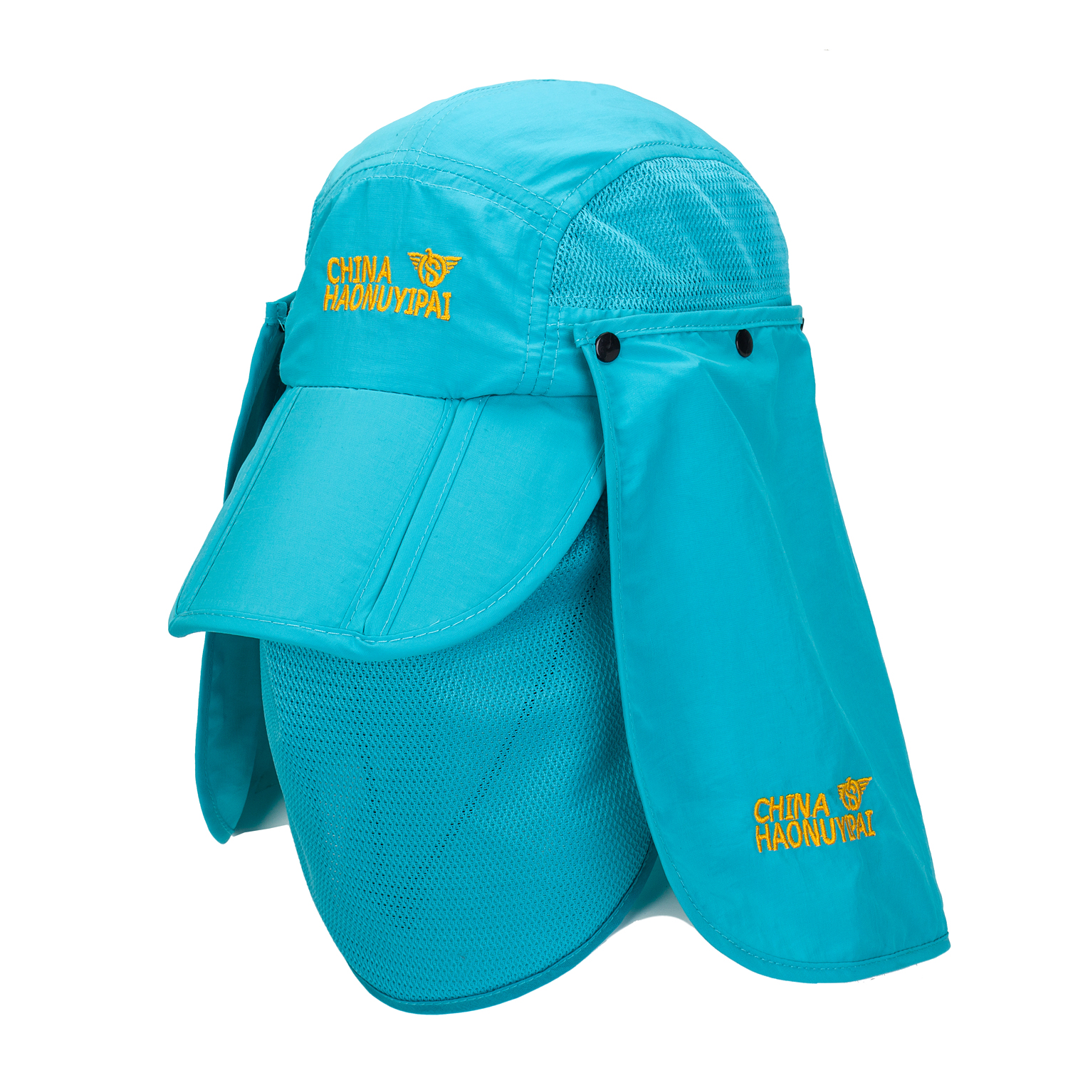 Yiwu quality goods Haonu Yipai Spring and Summer outdoor sun protection headscarf accessories, sun hats, fishing hats, suitable for both men and women, breathable, fashionable and versatile. 1006/38619 details Picture