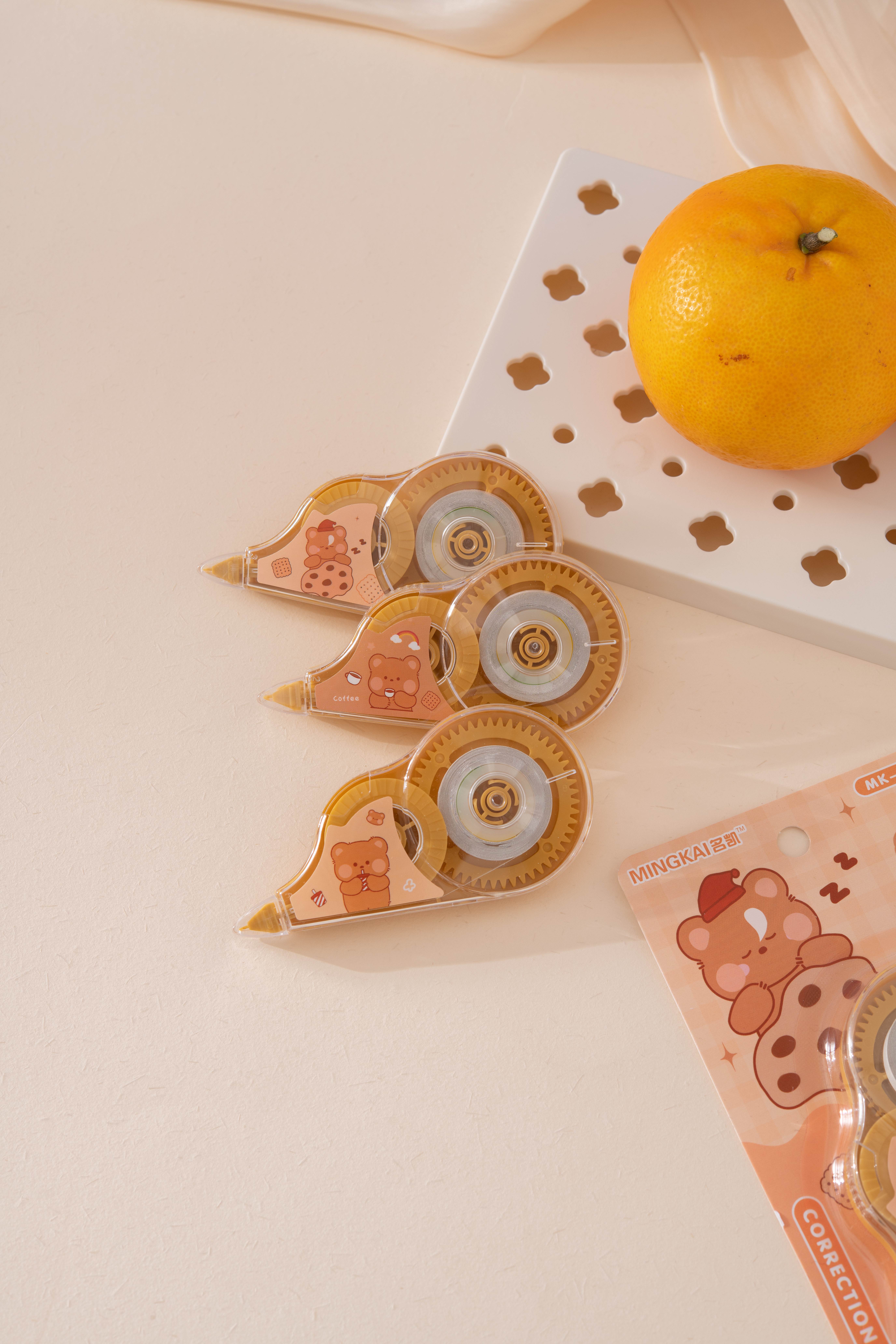 MK-719 high-quality regular correction tape, 36 ultra-thin PET transparent film, easy to use, continuous use, special for students, factory direct sales Application Scenario
