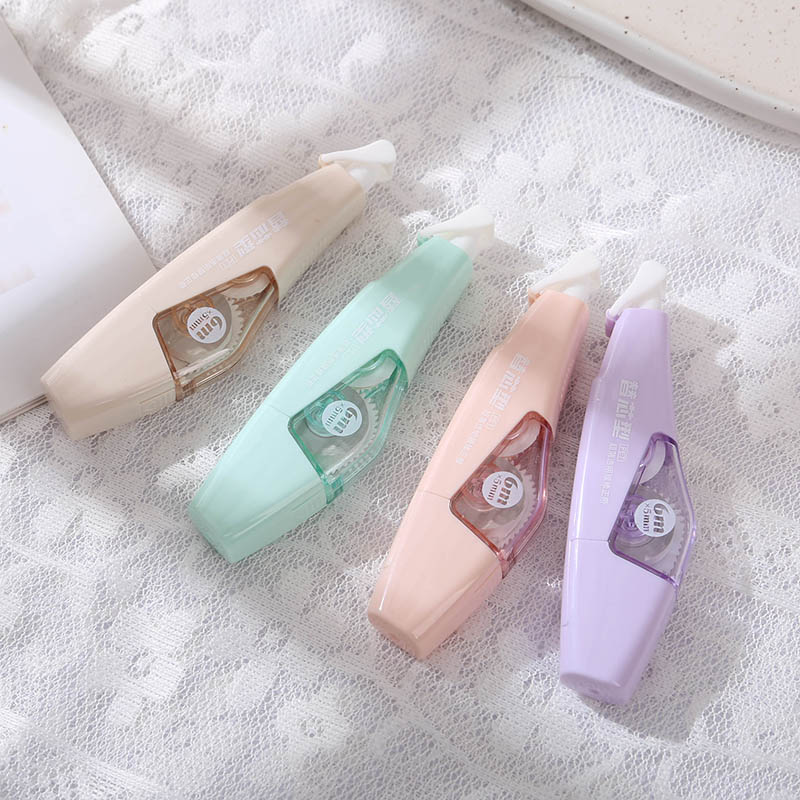 MK-8022 high-quality push-type correction tape, 6-meter ultra-thin film PET transparent film, easy to use, continuous use for students, factory direct sales Application Scenario
