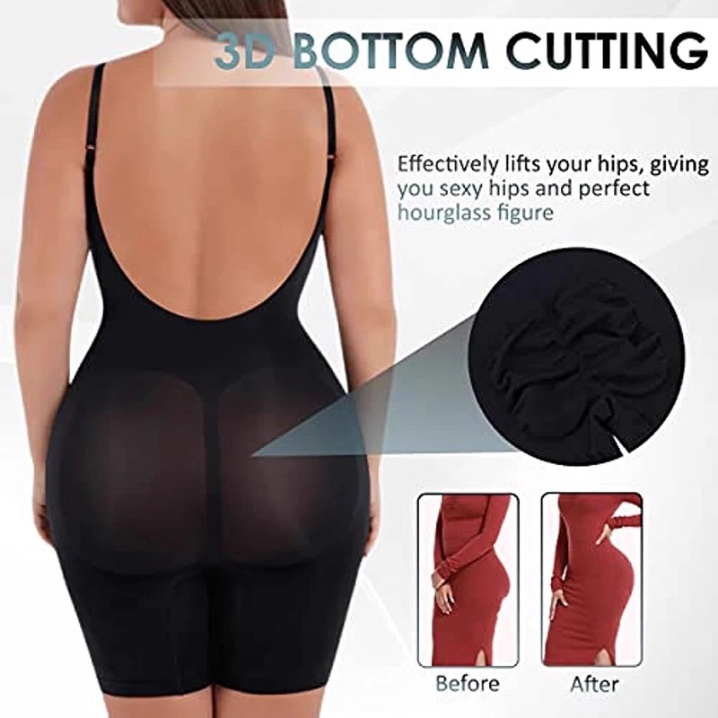 Comfort Seamless Bodysuit Printed  Tummy Control Shapewear Application Scenario