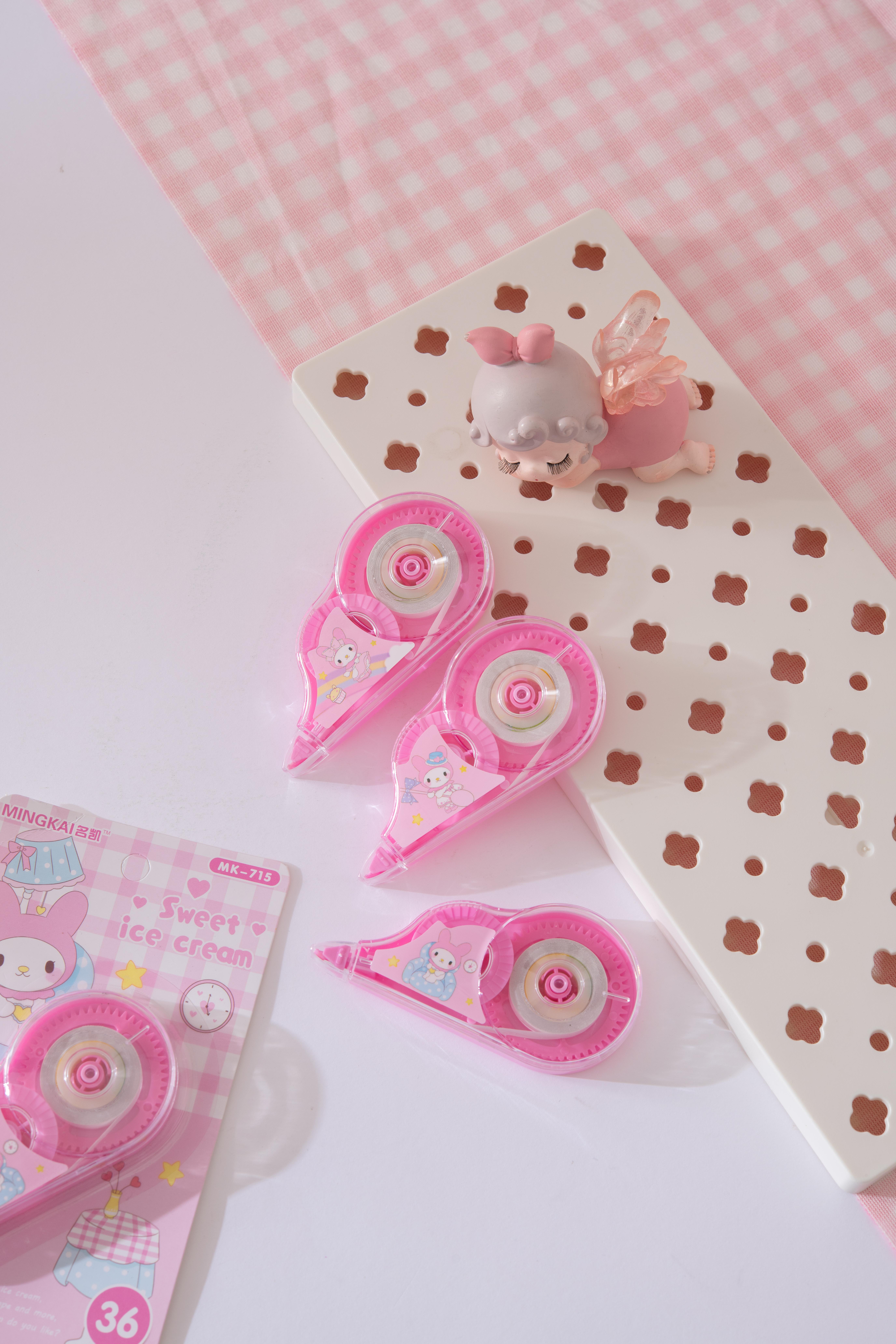 MK-715 high-quality regular correction tape, 36 ultra-thin PET transparent film, easy to use, continuous use, special for students, factory direct sales Item Picture