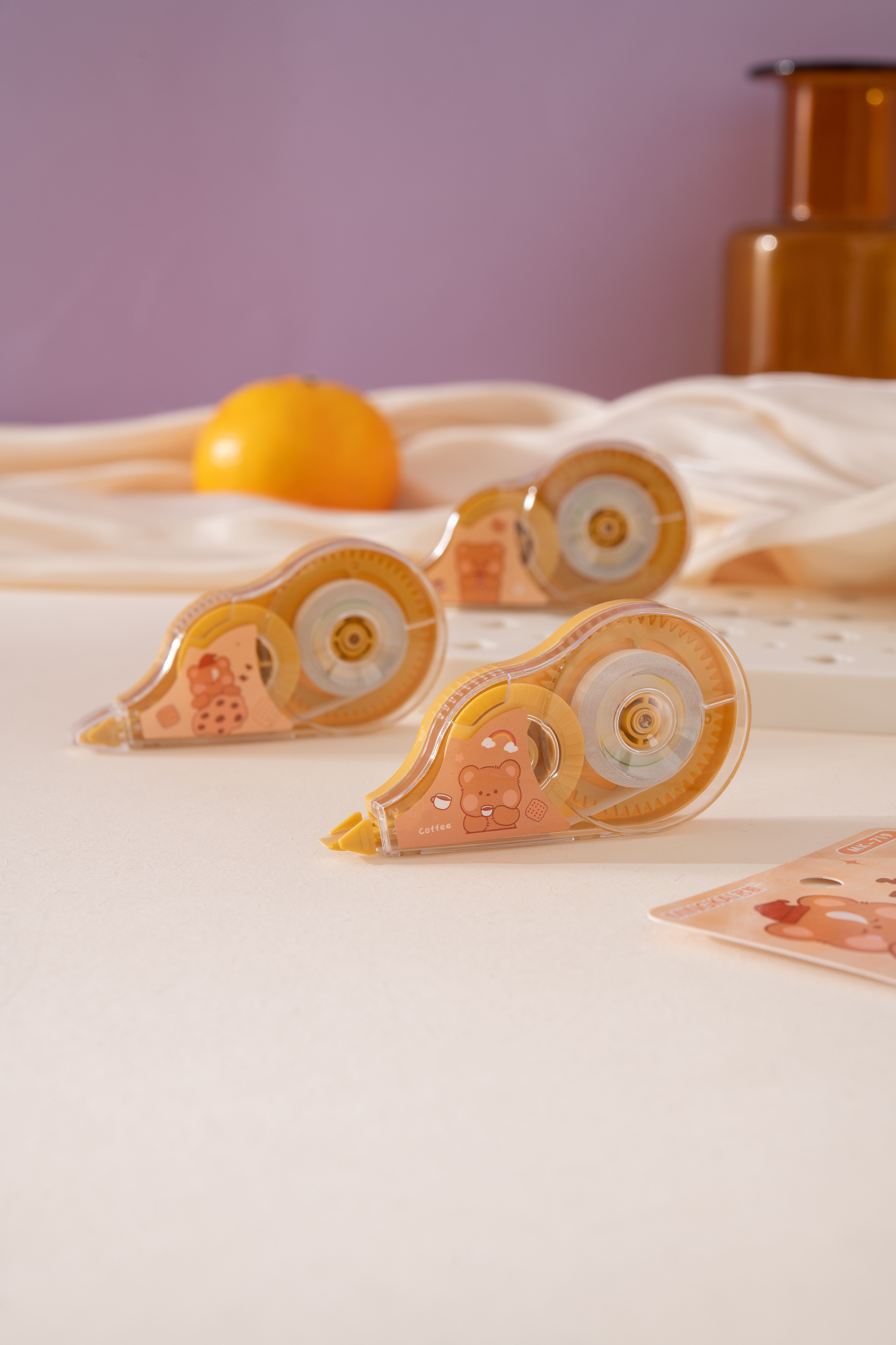 MK-719 high-quality regular correction tape, 36 ultra-thin PET transparent film, easy to use, continuous use, special for students, factory direct sales Item Picture
