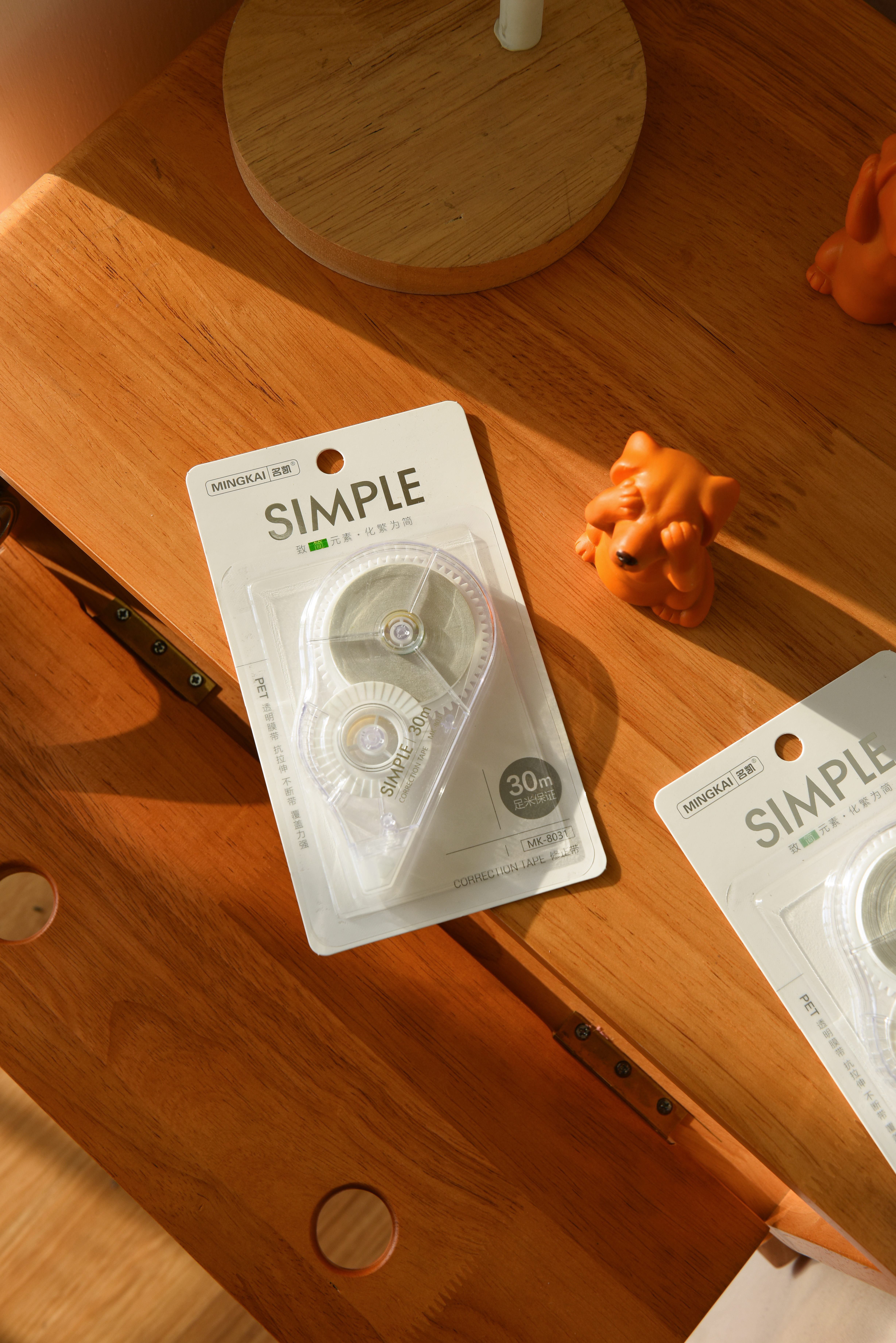 MK-8031 high-quality correction tape, 30-meter ultra-thin PET transparent film, easy to use, continuous student special, factory direct sales details Picture