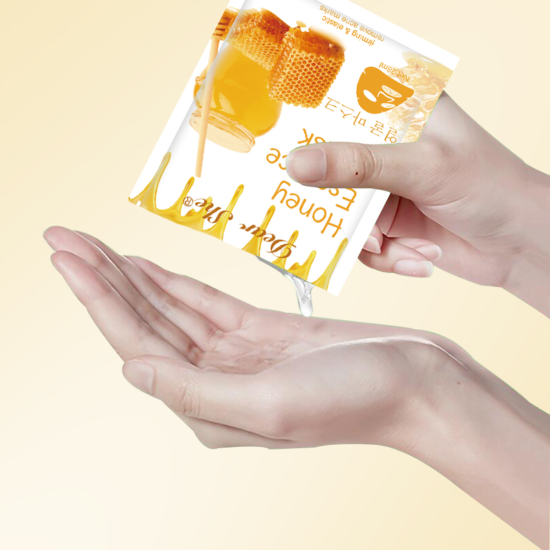 Factory wholesale price cross-border bestseller 28ml Dear she Honey Essence Collagen Mask Moisturizing and Hydrating Skin Care products for Facial Skin Application Scenario