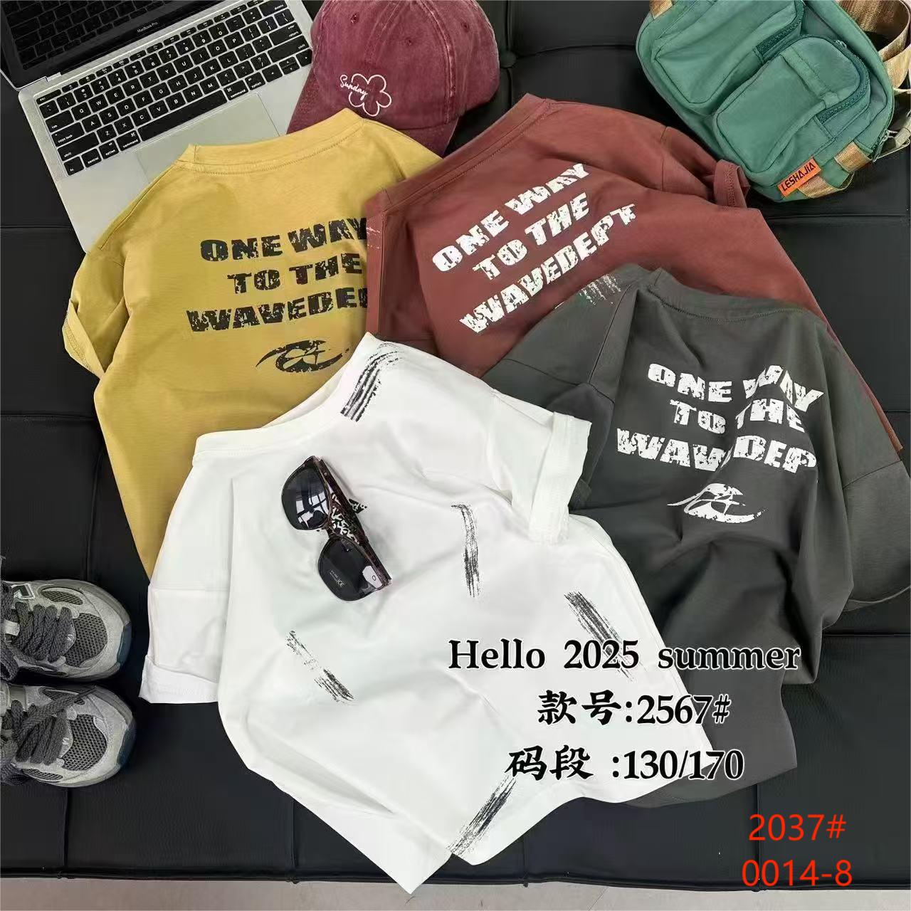 Children's T-shirt, short-sleeved Korean version with Chinese elements, children's clothing with dragon patterns, casual children's wear for girls, single piece for boys details Picture