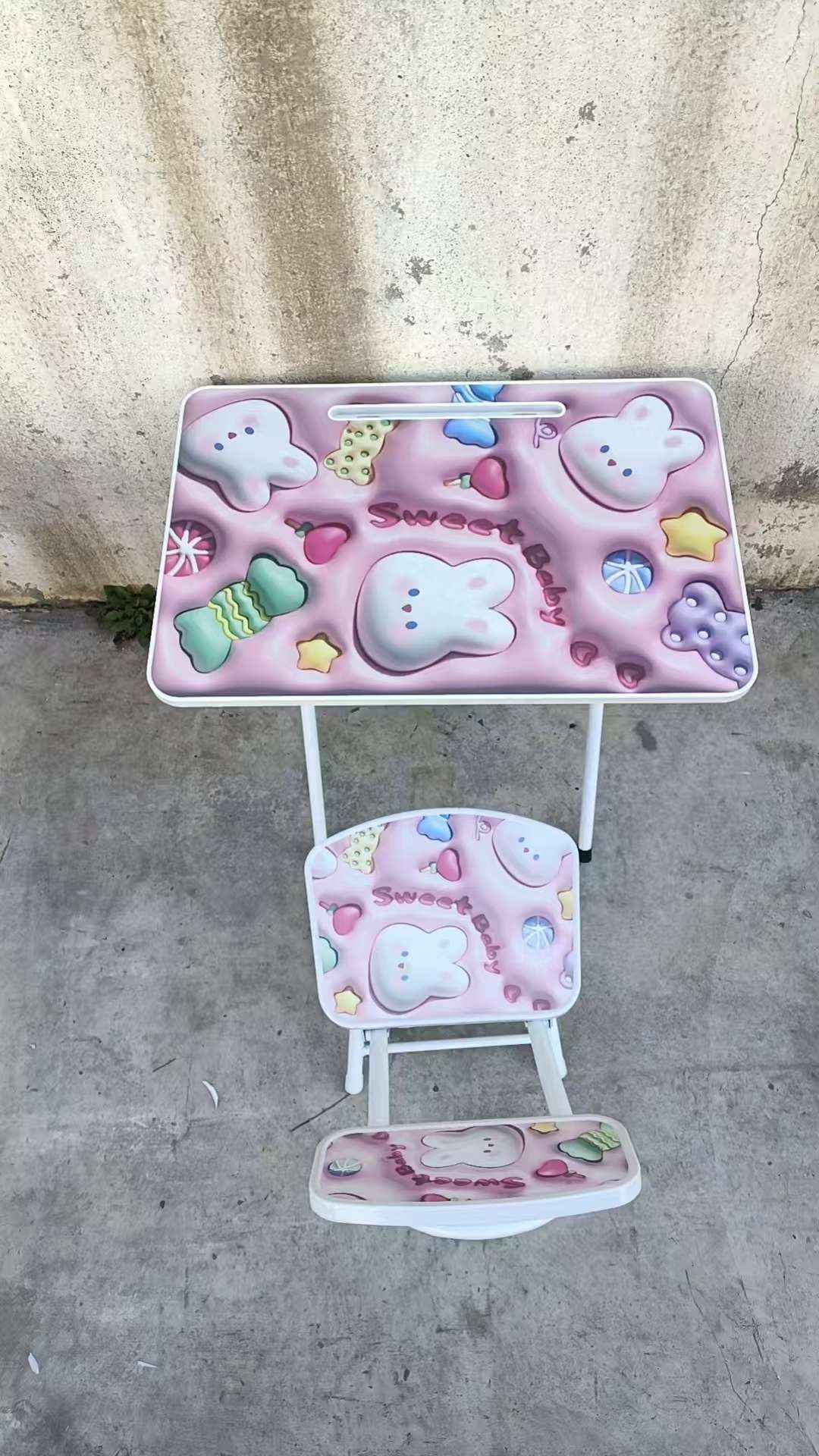 户外折叠桌椅实物图